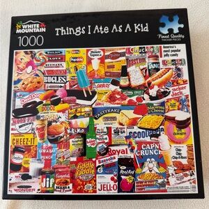 ‘Things I Ate As A Kid’ 1000pc Puzzle